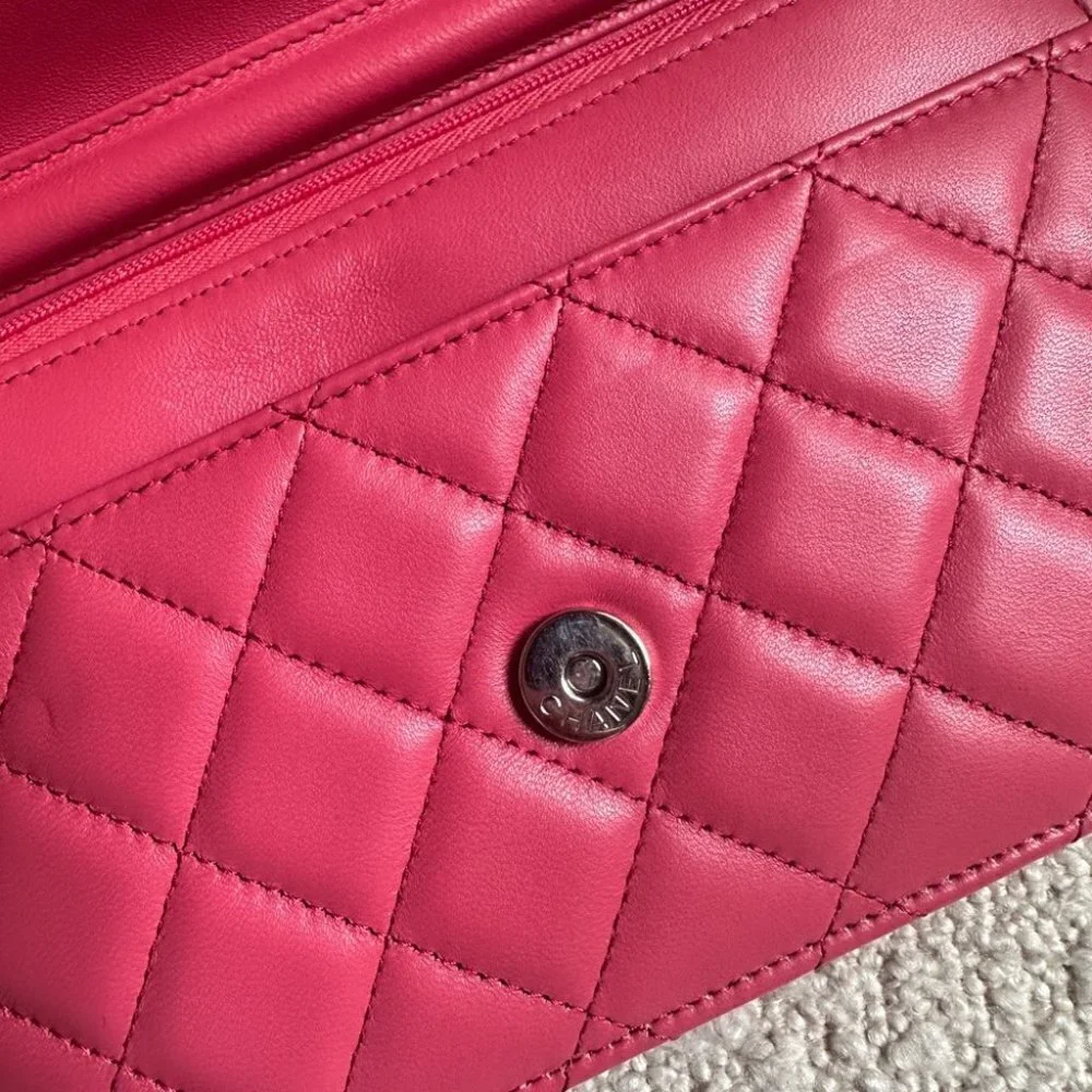 Chanel Barbie Pink Wallet on Chain WOC